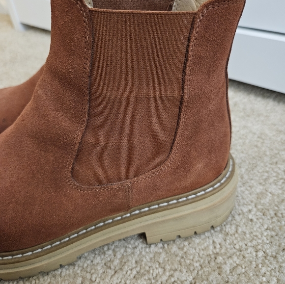 Anthropologie Brown Ankle Boots - Picture 13 of 16